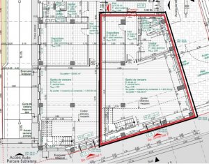 Spatiu comercial 261 mp open space, 2 intrari, zona centrala NTT Data