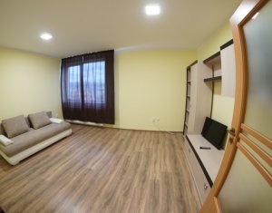 Apartament de inchiriat, 1 camera, 43 mp, etaj intermediar, Sopor, bloc nou