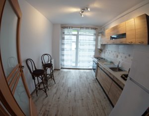 Apartament de inchiriat, 1 camera, 43 mp, etaj intermediar, Sopor, bloc nou