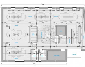 Inchiriere birou, ultracentral, zona Sora, 240 mp, open space, etaj 1