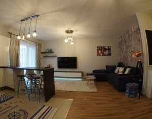 Apartament 2 camere, 56mp utili cu 10mp terasa, mobilat lux, parcare, Buna Ziua