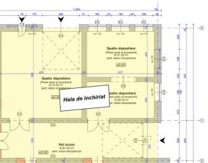 Inchiriere depozit 180mp, zona Clujana - Piata 1 Mai, acces TIR 