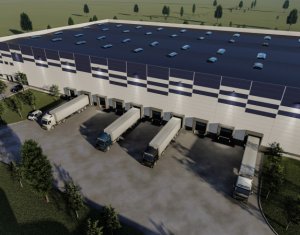 Hale logistica sau productie, nod Turda autostrada A3