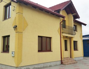 Spatiu mixt ideal firma: birouri 120mp, depozit 70mp, curte, parcari