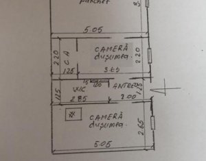 Spatiu Birou strada Clinicilor, 48 mp, Demisol 