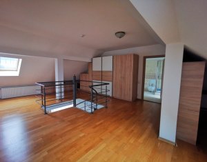 Penthouse de inchiriat, 264 mp utili, 3 camere, generos si spatios