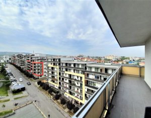 Apartament modern 2 cam, terasa, parcare, Buna Ziua zona Mega Image