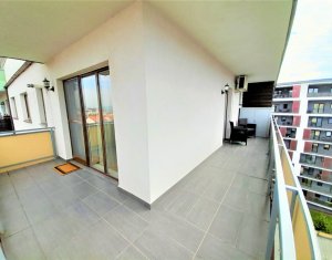 Apartament modern 2 cam, terasa, parcare, Buna Ziua zona Mega Image