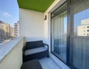 Apartament cu 3 camere, str Soporului, mobilat lux, parcare subterana !