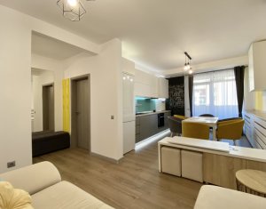 Apartament cu 3 camere, str Soporului, mobilat lux, parcare subterana