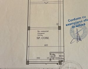 Spatiu comercial stradal 75mp, zona Platinia Center - SAMV 