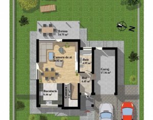 House 4 rooms for rent in Dezmir