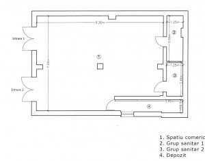 Commercial space for rent in Cluj-napoca, zone Centru
