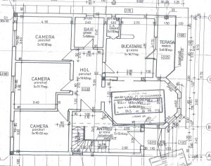 Inchiriere spatiu Birouri, 98mp+terasa, Parter Casa, zona Auchan Iris