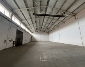 Depozit stradal zona Aeroport, acc TIR, trifazic, curte pavata 1500mp