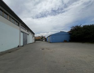 Depozit stradal zona Aeroport, acc TIR, trifazic, curte pavata 1500mp