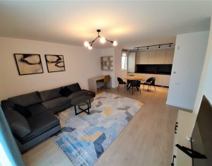 Apartament ultrafinisat, 2 camere, 59 mp, boxa, parcare, balcon, Buna Ziua