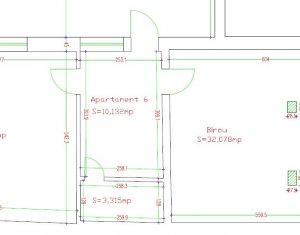 Birouri 71mp, 2 incaperi + receptie, Centru - Regele Ferdinand, lift