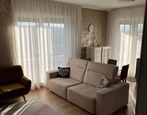 Penthouse de inchiriat cu terasa circulara de 80 mp, Grigorescu
