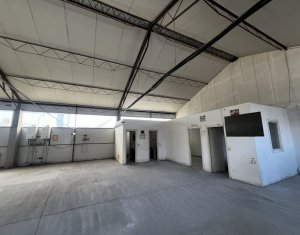 Spatiu depozit sau productie 416mp la rampa, zona industriala Someseni 