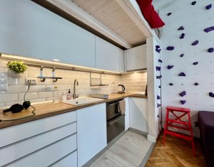 Studio cu mezanin de inchiriat in Centru cu cheltuieli incluse!