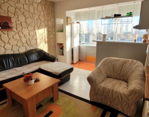 Inchiriere apartament 2 camere, Gruia, finisat, etaj 2/3