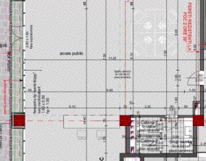 Spatiu Servicii sau Alimentatie Publica 136mp, centru zona corporate 