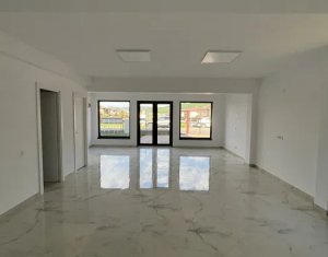 Spatiu comercial finisat – 70 mp, open space, pretabil multiple activitati