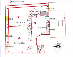 Office for rent in Cluj-napoca, zone Centru