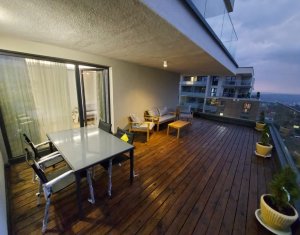 Apratament lux, 3 camere, terasa, parcare, Grand Hill 