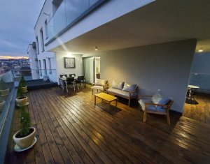 Apratament lux, 3 camere, terasa, parcare, Grand Hill 
