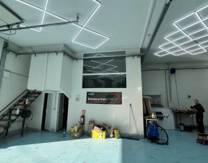 Hala multifunctionala 245mp, usa sectionala, H4,5m, str. Cetatii Floresti