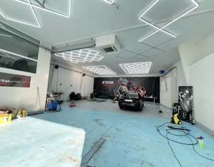 Hala multifunctionala 245mp, usa sectionala, H4,5m, str. Cetatii Floresti