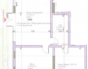 Spatiu comercial sau de birouri, imobil nou, zona Hornbach !