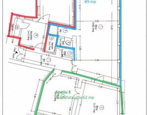 Spatiu birouri, 89mp, Centru, zona Regele Ferdinand