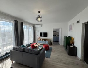Apartament cu 2 camere, lux, terasa 25 mp, parcare inclusa, dog friendly