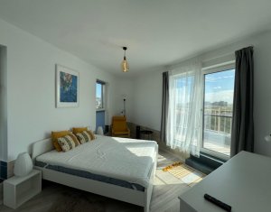 Apartament cu 2 camere, lux, terasa 25 mp, parcare inclusa, dog friendly