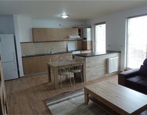 Inchiriere apartament 3 camere, finisat si mobilat, terasa, zona Iulius Mall