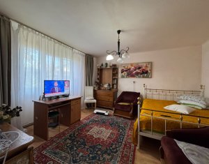 Apartament cu o cameră, garaj, curte interioară, semicentral
